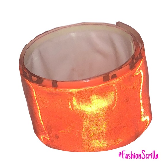 Vintage Dior Iridescent Hologram Trotter Monogram Logo Bracelet - Picture 4 of 6